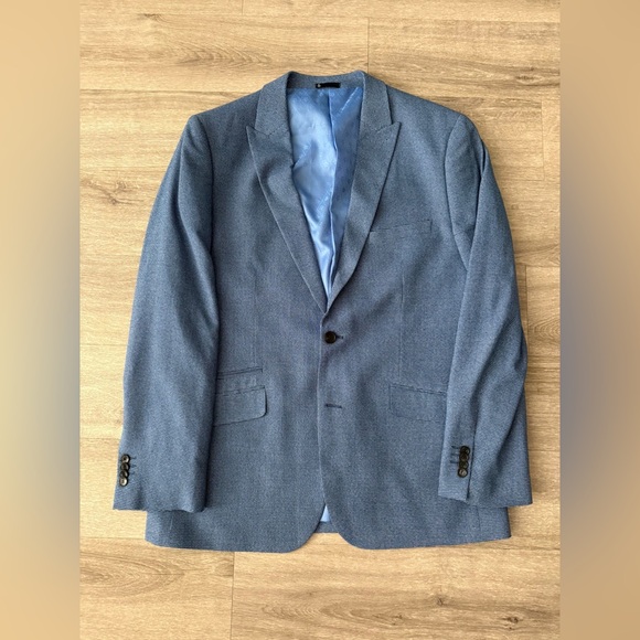 Original Penguin Blue Sport Coat with Notched Lapels - Picture 1 of 4